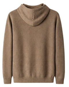 Sudadera con Capucha Marrón para Mujer, de Algodón y Felpa, con Logotipo Minimalista, Estilo Casual Urbano, Fabricante OEM, Venta al Por Mayor - Product Image 5