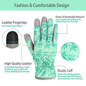 Gants de jardinage légers pour des travaux extérieurs confortables et des activités de soin des plantes, gants de jardinage extensibles - Product Image 2