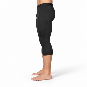 Legging Capri pour homme, offre un confort extensible, une construction sécurisée et une mobilité naturelle pour l'entraînement physique et les activités de plein air - Product Image 5