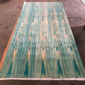 Papel Washi Japonés Patentado Teñido en Azul Cielo, con Reverso No Tejido, Acabado Texturizado Flexible, Lámina de Chapa sin Pegamento para Instalación - Product Image 5