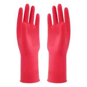 Gants en caoutchouc longs et résistants aux intempéries, imperméables et durables pour les travailleurs - Product Image 5