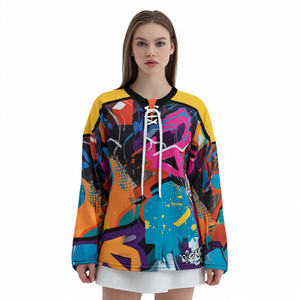 Camisetas de Hockey sobre Hielo Sublimadas Personalizadas para Jóvenes, Camisetas de Hockey sobre Hielo de Alta Calidad a Precio Económico - Product Image 4