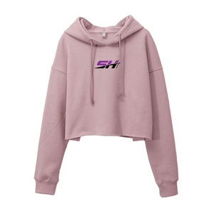 เสื้อฮู้ดดี้ผ้าคอตตอนผสมสไตล์ลำลองแบบสตรีทแวร์ ทรงหลวม ระบายอากาศได้ดี เป็นมิตรกับสิ่งแวดล้อม  แบบถัก  ราคาตามสั่ง  เสื้อฮู้ดดี้ครอปสำหรับผู้หญิง - Product Image 1
