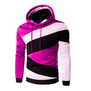 Sudadera con capucha para hombre, con cremallera, transpirable, ecológica, 100% poliéster, manga larga, con logo personalizado impreso en la parte delantera. - Product Image 1