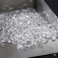SHRAMAN DIAMOND Diamants en vrac CVD cultivés en laboratoire, taille Radiant Fancy, 4,20*3mm, clarté VVS-VS, couleur F, HPHT, pour la fabrication de bijoux fins