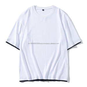 Yls alta calidad sin marca en blanco 250gsm 100% Material de algodón camiseta impresión personalizada para hombres - Product Image 3