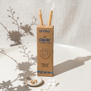 Paquete de 2 Palitos de Miswak Orgánicos Premium, Palitos Naturales a Base de Hierbas para la Limpieza Dental con Soporte de Madera para el Cuidado Bucal y un Aliento Fresco - Product Image 2