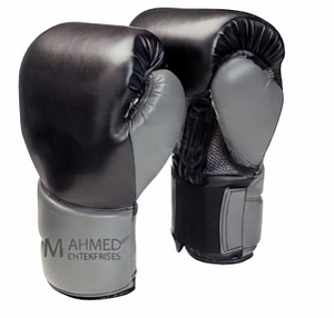 Guantes de Boxeo 100% Cuero Original Color Negro para Entrenamiento y Combate de MMA, Muay Thai y Práctica de Boxeo - Product Image 6