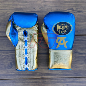 Gants de boxe personnalisés pour l'entraînement et le sparring |   Style à Doigts Entiers |   Fermeture à boucle et crochets |   Construction en cuir |   Évacuation de l'humidité - Product Image 5