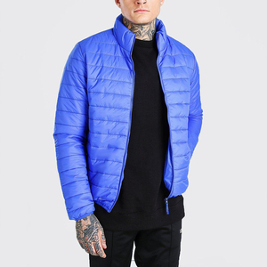 High Quality Custom OEM Printed Stand Windproof Puffer <b>Jacket</b> for <b>Men</b> Customized Logo Casual Winter Design Pockets OEM Service - Product Image 4