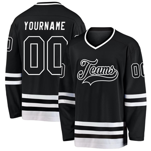 Jersey de Hockey sobre Hielo Sublimado Personalizado Profesional OEM, Transpirable, Antibacterial, con Ropa Deportiva de Equipo para Verano - Product Image 4