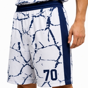 Ensemble de basket-ball personnalisé pour hommes, design personnalisé, prêt pour l'équipe, qualité supérieure, séchage rapide, coupe athlétique, prêt pour l'élite, tissu léger - Product Image 5