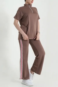 Nouvel ensemble de survêtement polaire hip-hop personnalisé pour la maternité, grande taille, écologique, respirant, séchage rapide, antibactérien et coupe-vent - Product Image 2