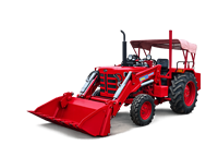 Chargeur frontal pour tracteur |   Chargeur de tracteur hydraulique robuste |   Garantie d'un an sur les systèmes hydrauliques