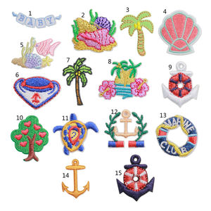 Custom Wholesale Embroidery Patches Iron On Butterfly Badge 3D Embroidered Fabric Patch for Hats Caps Bags <b>Jackets</b> DIY OEM ODM - Product Image 5
