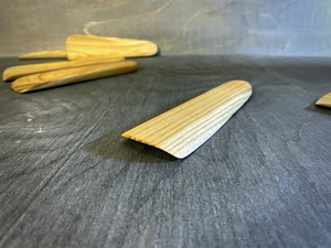 Cuchara de zapatos de madera de fresno hecha a mano, pequeña, tamaño de viaje, compacta, ayuda portátil para ponerse la ropa y los zapatos - Product Image 2