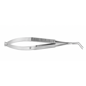 Pinces à ressort pour insertion de lentilles IOL, instrument microchirurgical ophtalmique de précision - Product Image 5