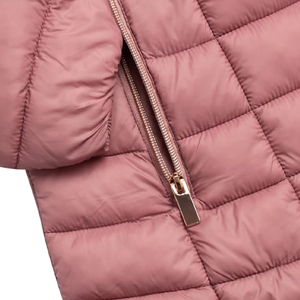 Top Selling Product Women Puffer <b>Jacket</b> For Winter Full Sleeve Zipper Closure Outerwear <b>Lightweight</b> <b>Ladies</b> Puffer <b>Jackets</b> - Product Image 4