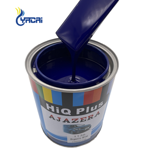 Vente en gros usine : <span class=keywords><strong>Peinture</strong></span> liquide époxy acrylique organique bleue 1K/2K, couche de base pour automobile et marine, revêtement métallique pour la rénovation automobile par pulvérisation - Product Image 3
