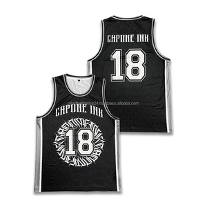 Camisetas de Baloncesto de Malla 100% Poliéster para Hombre, Camisetas Deportivas de Malla, Uniformes Deportivos Lisos para Equipos - Product Image 1