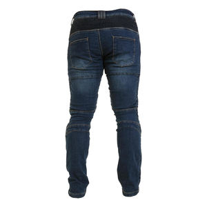 Jeans de Mezclilla Desgastados de Moda para Hombre, Alta Calidad, Nuevo Diseño 2026, Corte Recto, Casual, con Remaches y Bordados, Estilo Motociclista - Product Image 3
