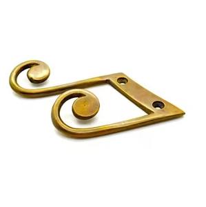 Ganchos de metal estilo hogareño para colgar abrigos, sombreros y bolsos en la entrada, estante de almacenamiento para colgar en la pared. - Product Image 2