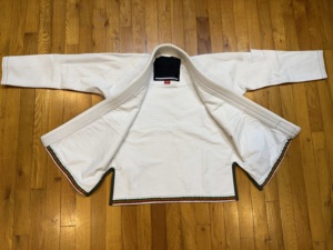 Kimono de Jiu-Jitsu Brasileño Personalizado Blanco Premium de Alta Calidad, Tejido Perla de 450 g/m², 100% Algodón, Uniforme Unisex de Jiu-Jitsu - Product Image 3