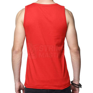 เสื้อกล้ามถักนิตติ้งผ้าฝ้าย 100% สวมใส่สบายสำหรับผู้ชาย เหมาะสำหรับออกกำลังกายและไลฟ์สไตล์แอคทีฟ ระบายอากาศได้ดี ไม่มีแขน - Product Image 5