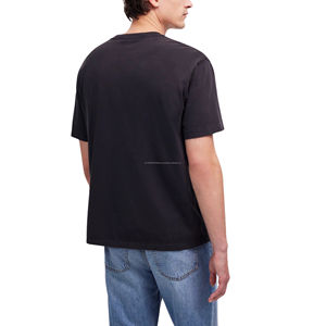 T-shirts pour hommes 100% coton, vente en gros, haute qualité, unis - Product Image 2