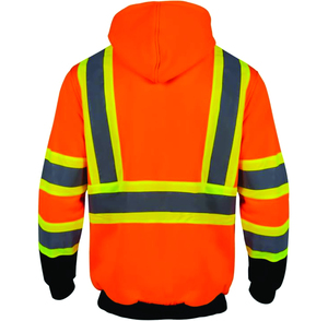 Veste de sécurité résistante à l'eau, haute visibilité, vêtements de travail réfléchissants pour les travaux de construction en plein air et les travailleurs routiers - Product Image 2