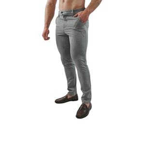 Souper qualité hommes haute élastique décontracté Slim pantalon hommes léger pantalon affaires formel hommes costume pantalon exportation de BD - Product Image 2