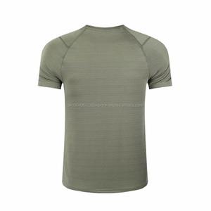 Venta al por mayor personalizada Unisex poliéster Spandex Jersey camiseta personalizada de los hombres de gran tamaño del Deporte Camiseta de secado rápido gimnasio Fit camiseta - Product Image 5