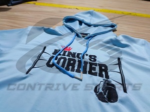 2026 Wholesale 100% Cotton <b>Thick</b> <b>Fleece</b> Heavy Weight Oversized Short Sleeve MMA Custom Print Logo Men's Hoodies & Sweatshirts - Product Image 3