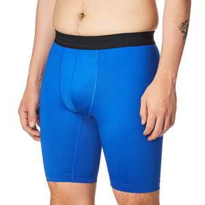 Shorts de compression pour hommes de haute qualité, fabriqués au Pakistan, style urbain, taille élastique, motif uni, 100 % coton - Product Image 1