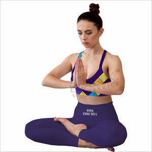 Ensembles de yoga pour femmes, matière extensible confortable avec leggings élégants et soutien-gorge de sport, idéal pour l'entraînement physique et la salle de sport - Product Image 1