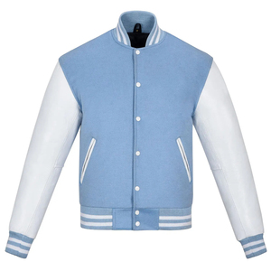 Wholesale Price Sportswear Men's Baseball <b>Jackets</b> Lightweight Breathable Varsity <b>Jackets</b> College - Product Image 2