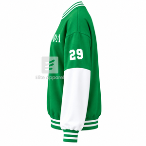 Iota Phi Lambda Sorority <b>Sweatshirt</b> With Crew neck And Embroidered Logo full Sleeve green & <b>white</b> trendy <b>sweatshirt</b> for female - Product Image 4
