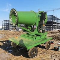 Dispositif de pulvérisation haute pression pour la suppression de la poussière sur les chantiers de construction, canon à brouillard industriel