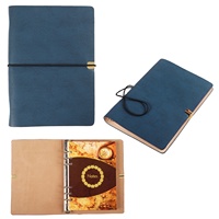 2025 Maßgefertigtes Business-Style A5 A6 PU-Leder Adressbuch Handgefertigt Hochwertig Hardcover Geprägt Geschenkset für Büronutzung