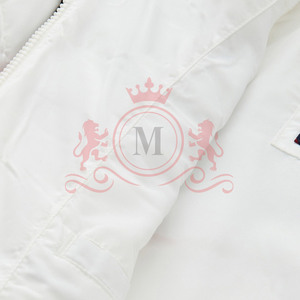 Veste matelassée marron pour homme, col montant, fermeture éclair, coupe-vent, rembourrage en polyester, vêtement d'hiver décontracté, coupe ajustée, longueur standard - Product Image 2