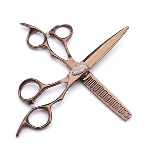 Ciseaux de coiffure professionnels de 6,0 pouces, ciseaux de barbier, outils de coupe de cheveux en acier inoxydable - Product Image 4