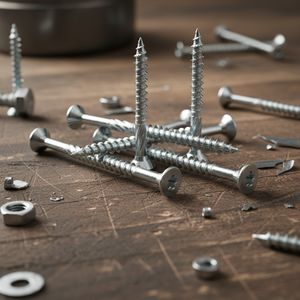 Tornillos de Cabeza Avellanada de Acero al Carbono de Grado Industrial Clase 4.8 6.8, Métricos/Pulgadas, Niquelados/Zincados, con Acabado de Óxido Negro y Accionamiento Torx - Product Image 1