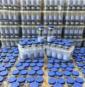 Peptide GHK-CU en poudre lyophilisée, pureté 99%, marque privée OEM, raffermissant, hydratant, livraison rapide, liste de prix des peptides - Product Image 1