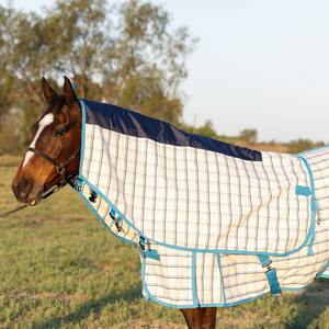 Couverture équestre de qualité supérieure, respirante et imperméable, en polaire pour chevaux, fabriquée en Inde - Product Image 3