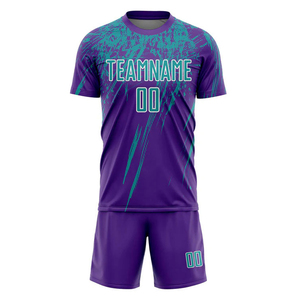 Oem Latest Style Custom Quality Unisex <b>Soccer</b> Club Jersey Football Training Suit Team Heat-transfer Printing Short Quick Dry - Product Image 2