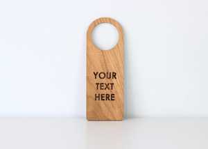 Letrero de Madera Grabado Personalizado para Puerta, Letrero de No Molestar para Hotel, Oficina, Airbnb, Venta al por Mayor, OEM - Product Image 2