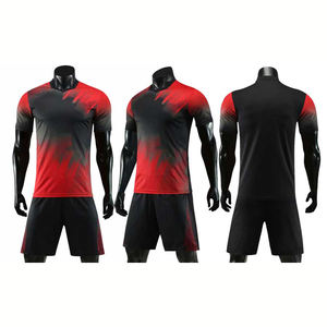 Uniformes Deportivos de Fútbol Personalizados de Talla Grande, Traje de Entrenamiento Transpirable con Nombre y Número, Camisetas de Fútbol para Hombre con Pantalones Cortos - Product Image 3