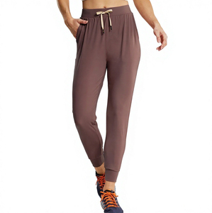 <b>Women's</b> Luxury Comfort High Quality Woolen <b>Jogger</b> Sweatpants Lace Eco-Friendly Stylish Trendy Cotton Spring Pants Breathable - Product Image 1