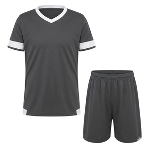 Conjunto de Camisetas de Fútbol Unisex Personalizadas – Camisetas de Fútbol Transpirables de Manga Corta, 100% Poliéster de Secado Rápido, Anti-UV, Ecológicas - Product Image 1