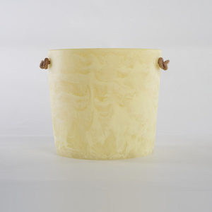 Seau à glace en résine rond, bac à boissons fait main, étanche, anti-fuite, accessoires de bar, refroidisseur à vin, capacité 3L pour fêtes, maison, hôtel - Product Image 6